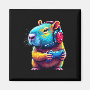 Capyra Gamer Lustige Videospiele Capyra Magnet