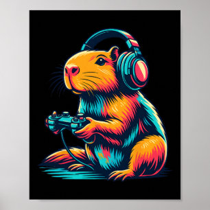 Capyra Lustige Videospiele Capyra 2 Poster