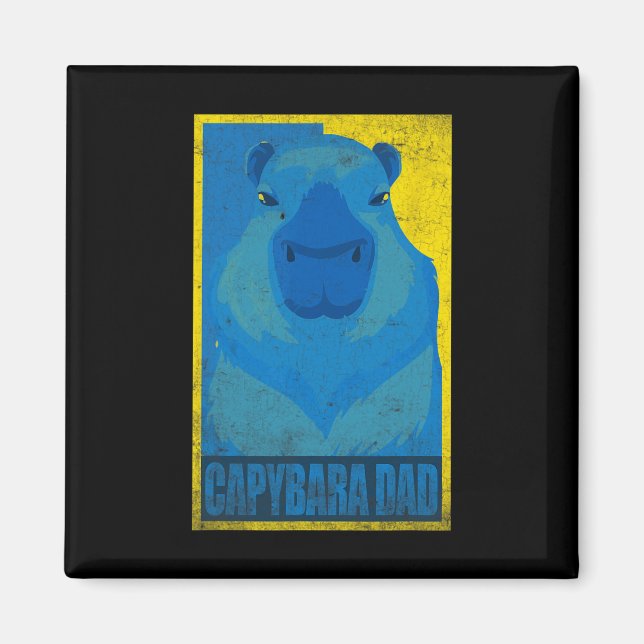 Capyra Vater Hoffnung Ukraine  Magnet (Vorne)