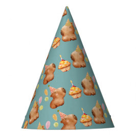 Capy's Capybara-Karneval Partyhütchen