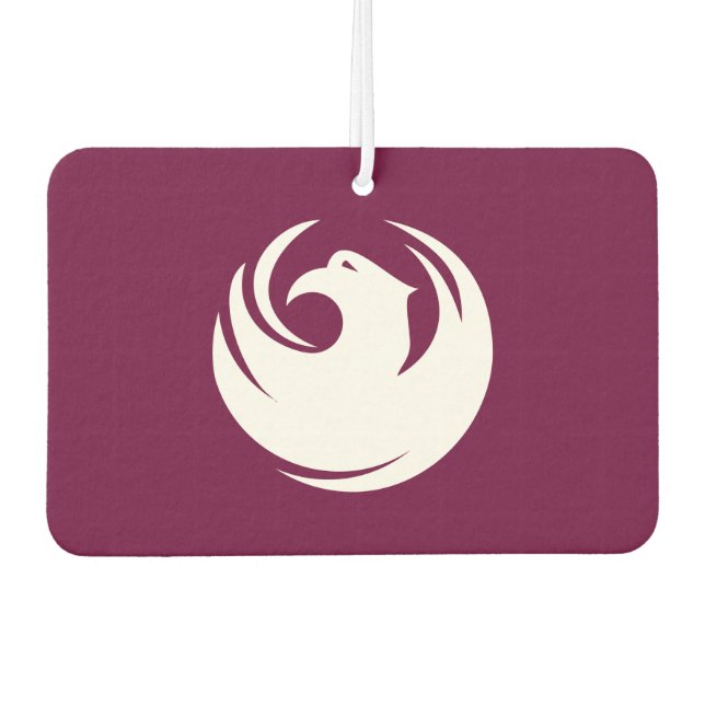 Car Air Fresheners with Flag of Phoenix City Autolufterfrischer (Vorderseite)