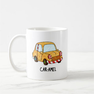 Car-amel Funny Candy Car Pun Kaffeetasse