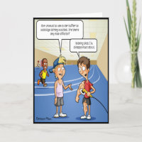 Car Buffer Massage Funny Birthday Card
