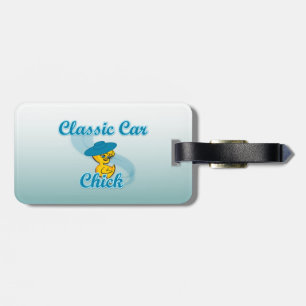 Car Chick #3 Gepäckanhänger