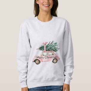 Car Christmas Tree Sweatshirt