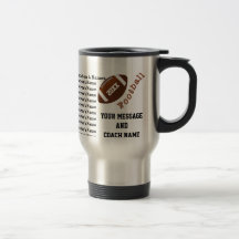 Car de tasse du football, TOUS LES noms de