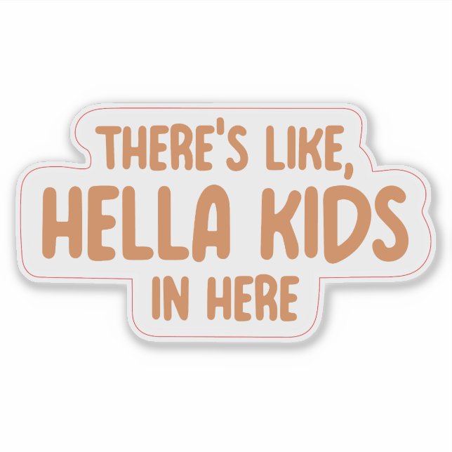 Car Decal Bumper Sticker (Vorderseite)