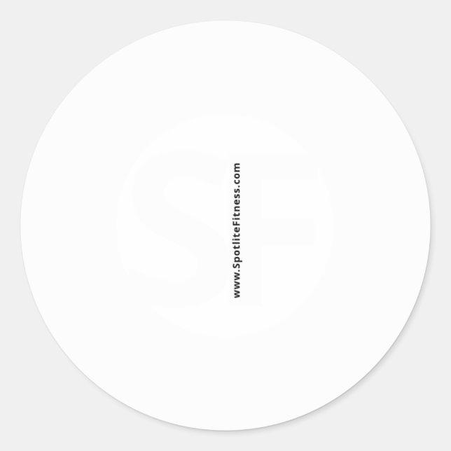 Car Decal! Runder Aufkleber (Vorderseite)