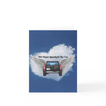 Car Dift Urban Living Sympathy Card