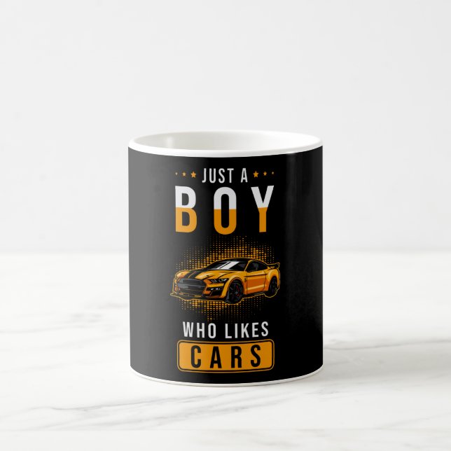 Car Fan Boy Sprichwort Funny Kaffeetasse (Mittel)