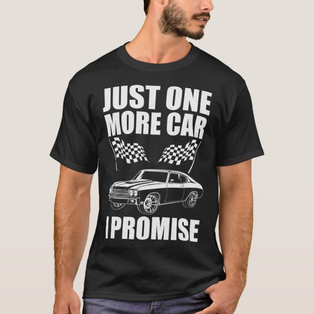 Car  For Men New Engine Owner Classic Car Technici T-Shirt (Vorderseite)