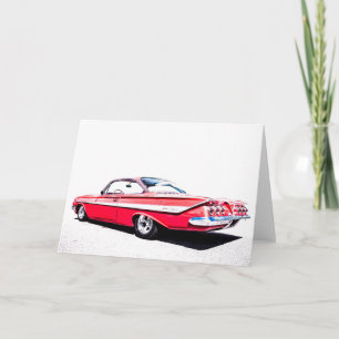 Car Greeting Cards Karte
