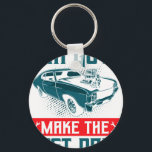 Car Guys Make The Best Dads Schlüsselanhänger<br><div class="desc">A stylish keychain featuring a vintage classic car design. A perfect accessory for car lovers and collectors. Great for everyday use or as a small and thoughtful gift for classic car enthusiasts.</div>
