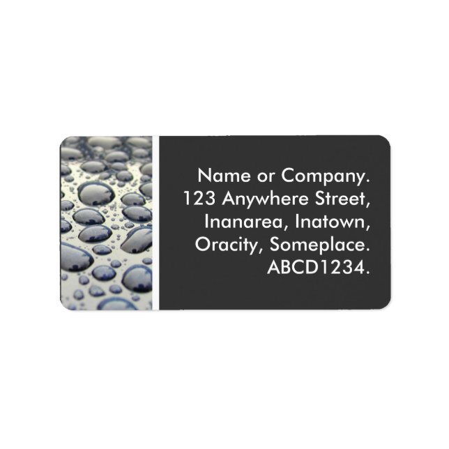 Car Hood Adressaufkleber (Vorne)