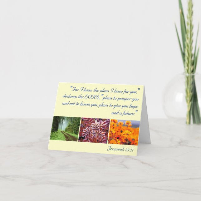 Car je connais les plans... carte pour notes (Devant)