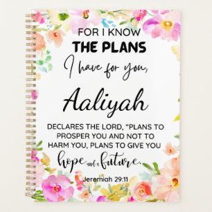 Car je connais les plans Floral Personnaliser