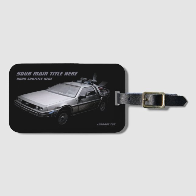 Car：Luggage Tag Gepäckanhänger (Vorderseite (Horizontal))