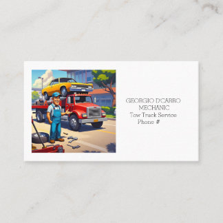 " CAR MECHANIC " VISITENKARTE