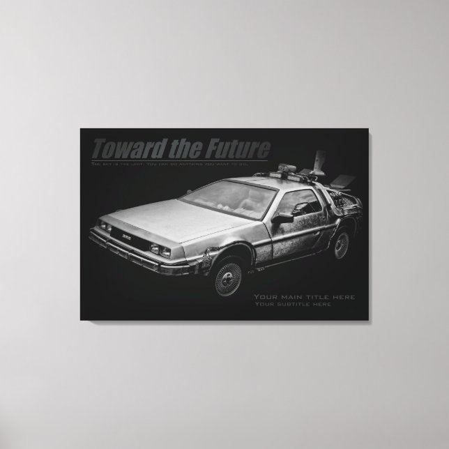 Car：Premium Canvas Leinwanddruck (Vorderseite)