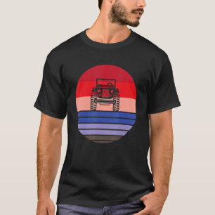 CAR Quad Bike Off Roading 5x5 Mudding Enthusiasten T-Shirt