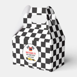  Car Racing Birthday  Caja de regalo Geschenkschachtel