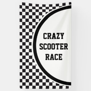 Car Racing / Schachmuster + Ihr Backgr. Ideen Banner
