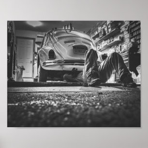 Car Repair Mechanic Poster