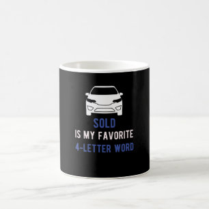 Car Salesman Geschenk für Auto Verkäufer Kaffeetasse