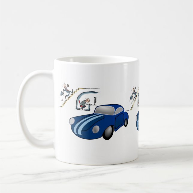 Car Salesman Tasse (Links)
