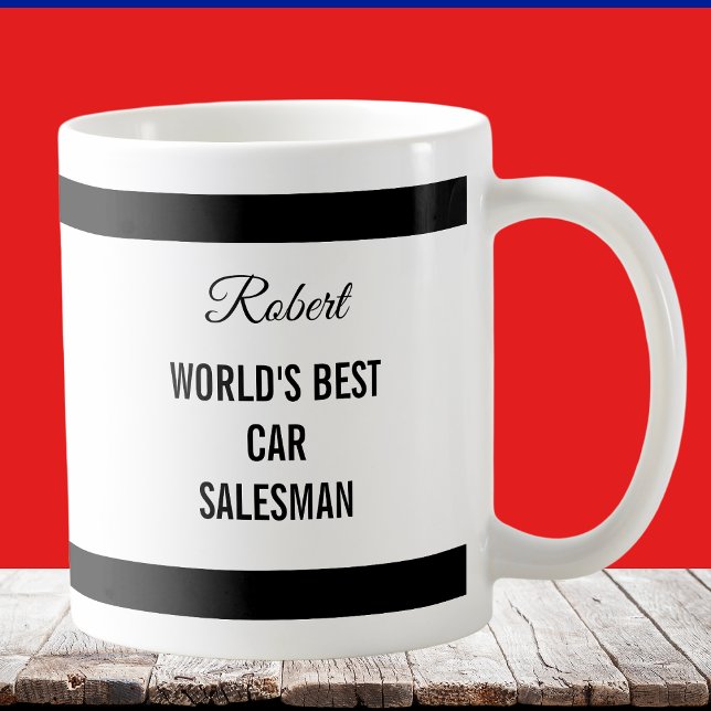 Car Salesman Thank You Gift Mug Kaffeetasse (Von Creator hochgeladen)