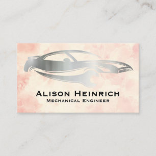 Car Wrench-Logo   Aquarell Visitenkarte