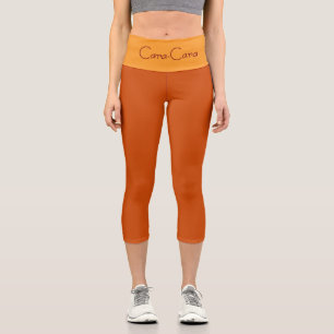 "CARA-CARA"-Hochgeschnittene Capri-Hosen nach Maß Capri Leggings
