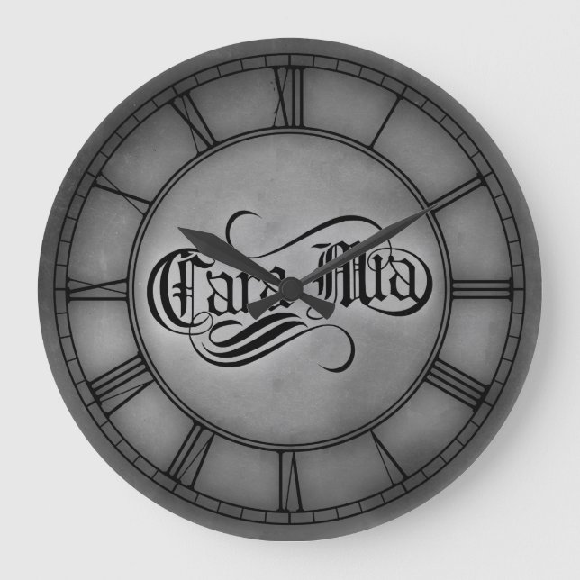 Cara Mia Große Wanduhr (Vorderseite)