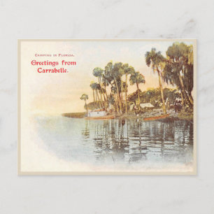 Carabelle, Florida alte Grüße Postkarte