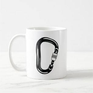 Carabiner Bergsteigen im Freien Kaffeetasse