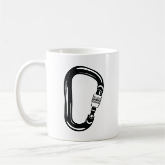 Carabiner Bergsteigen im Freien Kaffeetasse