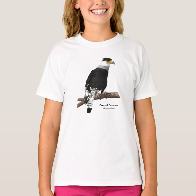 Caracara-T - Shirt mit Haube (Vorderseite)