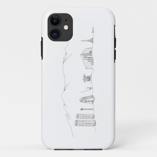 Caracas Line iPhone Case (Rückseite)