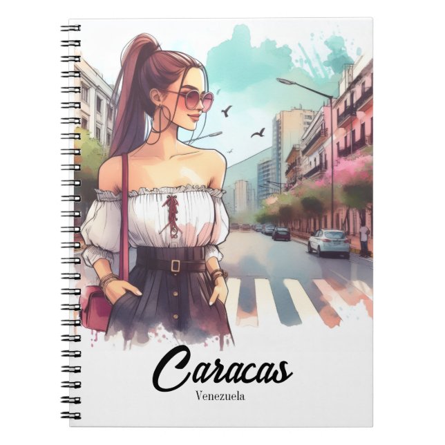 Caracas Notizblock (Vorderseite)