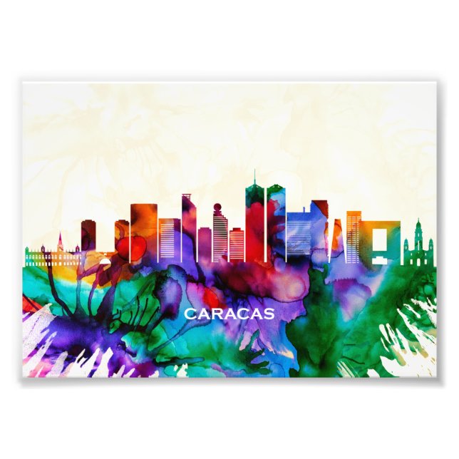 Caracas Skyline Fotodruck (Vorne)