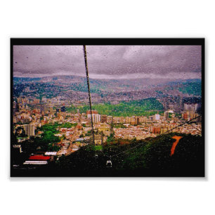 Caracas Teleferico View Fotodruck