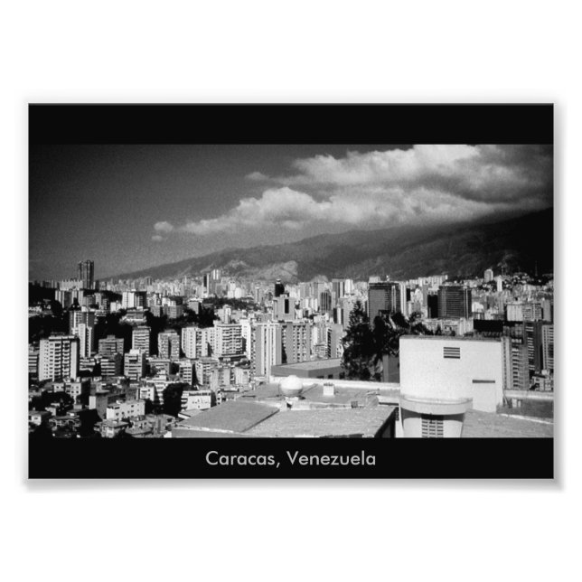 Caracas, Venezuela Fotodruck (Vorne)