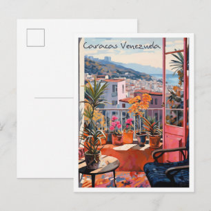 Caracas Venezuela Reise Ästhetik Postkarte