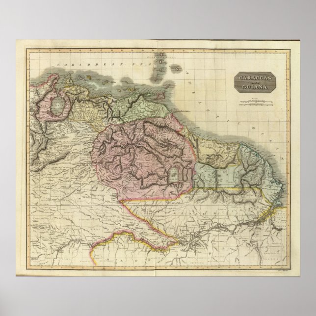 Caraccas, Guyana Poster (Vorne)