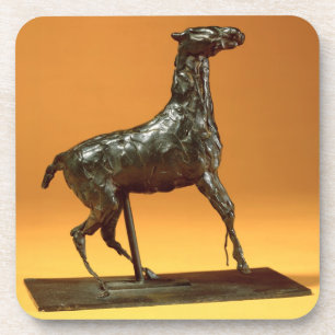 Caracoling Pferd (Bronze) Getränkeuntersetzer
