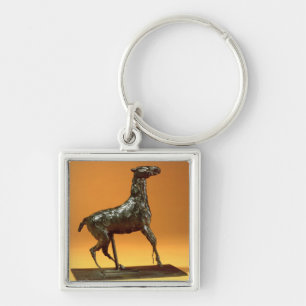 Caracoling Pferd (Bronze) Schlüsselanhänger
