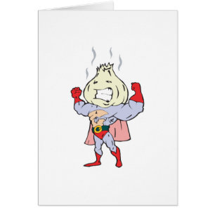 caractère d'ail superhero