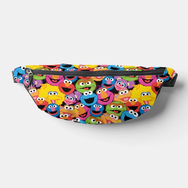 Caractère de rue Sésame Face au Motif (Poser)