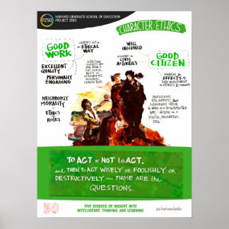 Caractère et éthique - Poster PZ50
