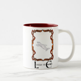 Carahil 4, L von e-Schale Zweifarbige Tasse